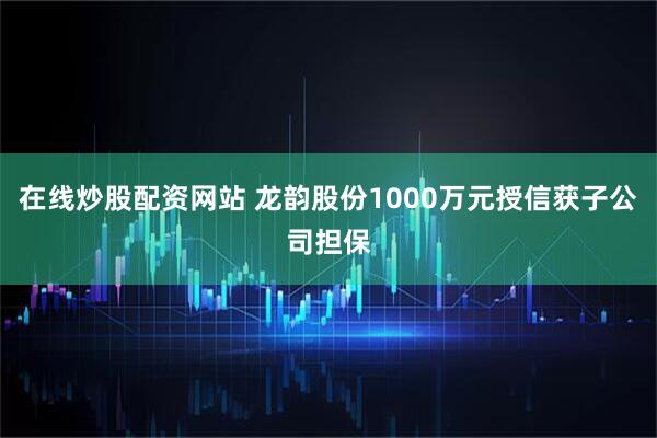 在线炒股配资网站 龙韵股份1000万元授信获子公司担保